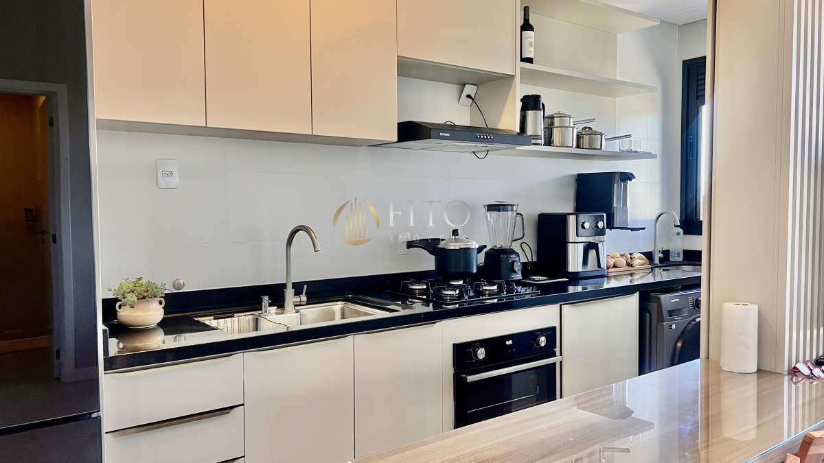 Apartamento à venda em Florianópolis, Cachoeira do Bom Jesus, com 1 quarto, 42,36m² - Fito Imóveis