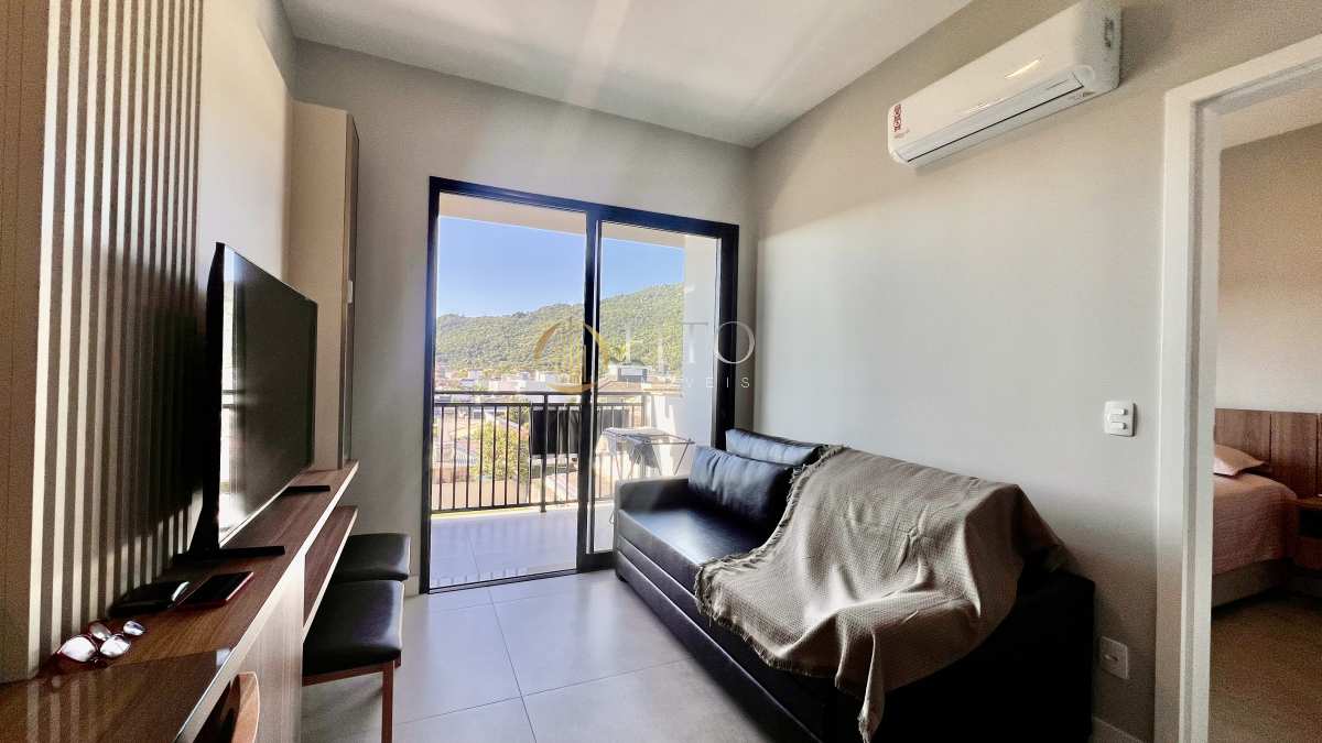 Apartamento à venda em Florianópolis, Cachoeira do Bom Jesus, com 1 quarto, 42,36m² - Fito Imóveis
