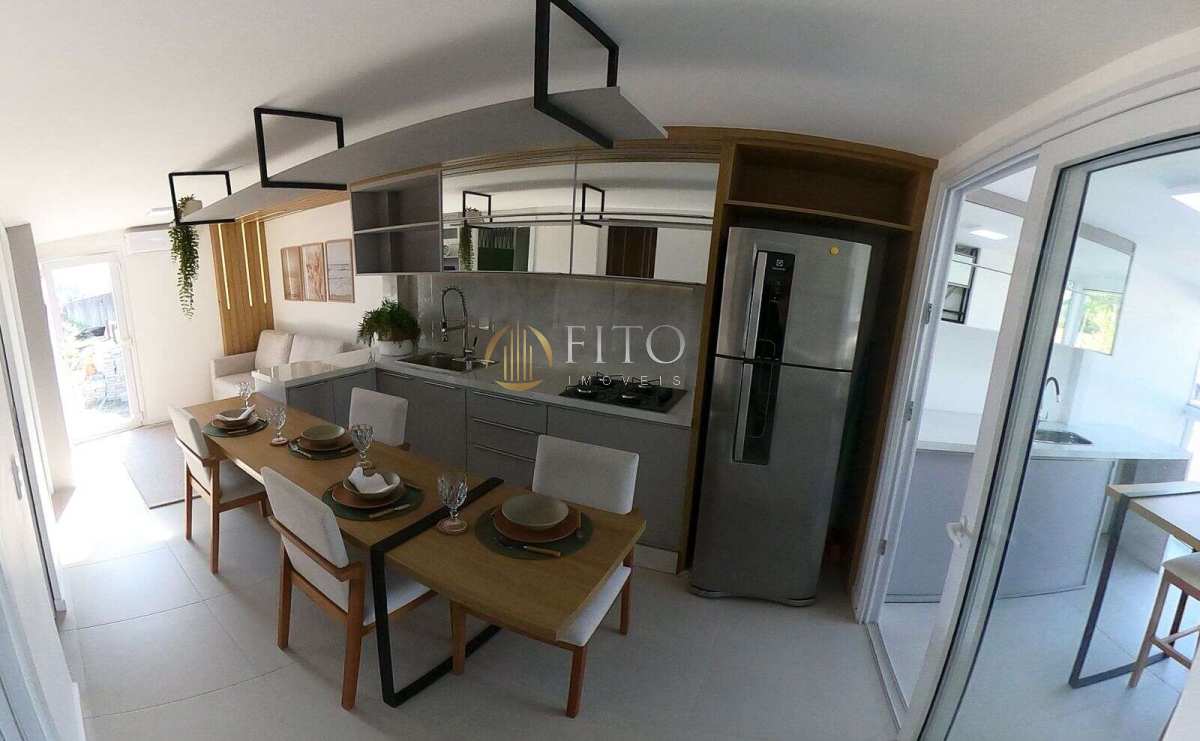 Apartamento à venda em Florianópolis, Cachoeira do Bom Jesus, com 2 quartos, 50,75m² - Fito Imóveis