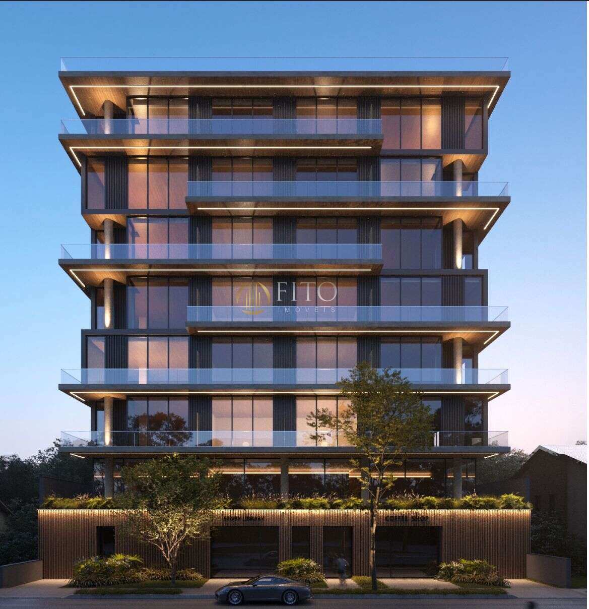 Estratégia patrimonial em Jurerê, studio com 31,70m² a 600m do mar! - Fito Imóveis