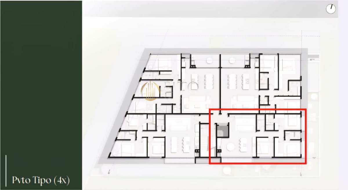 Apartamento à venda em Florianópolis, Jurerê, com 3 quartos, 102,52m² - Fito Imóveis