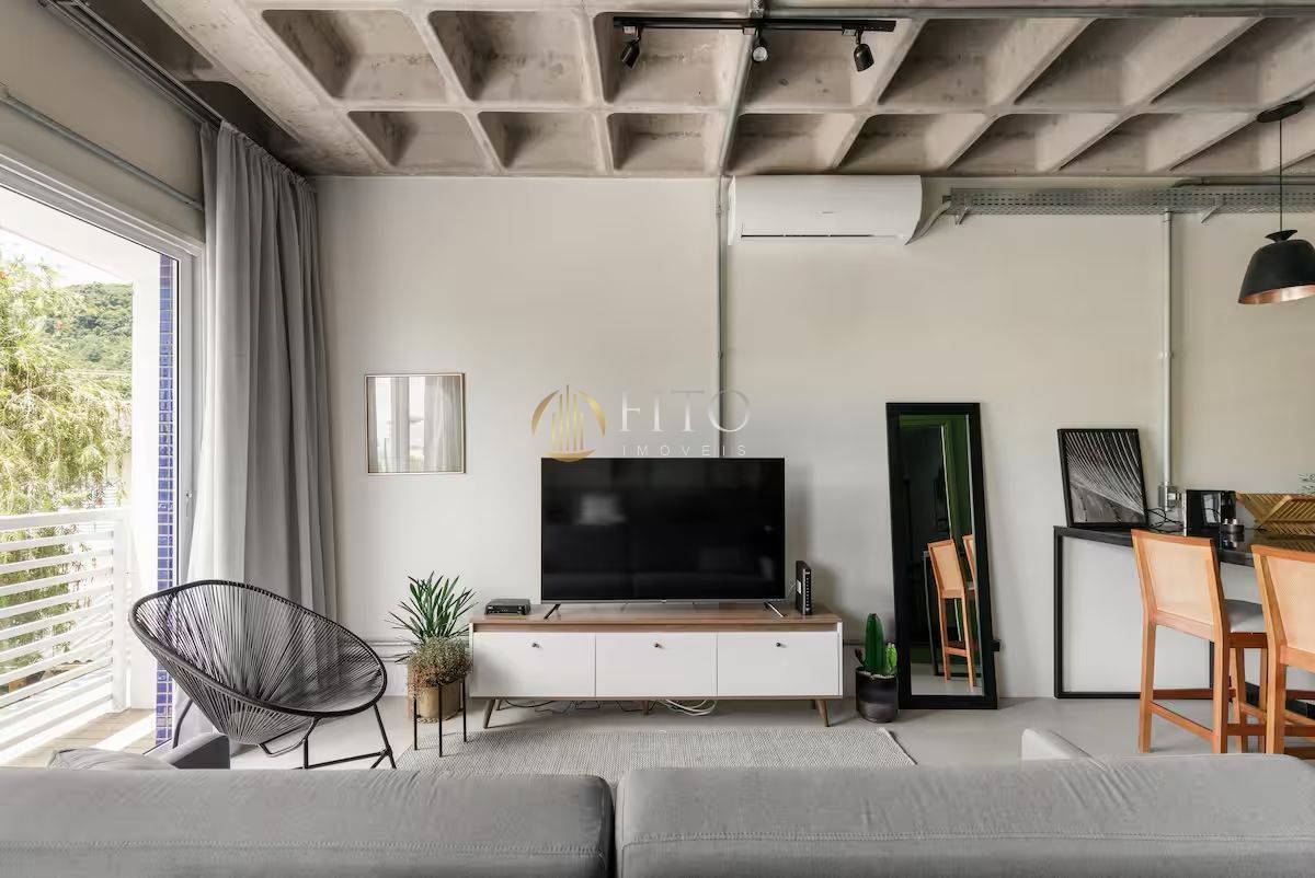 Apartamento à venda em Jurerê, com 1 quarto, 53m² - Fito Imóveis