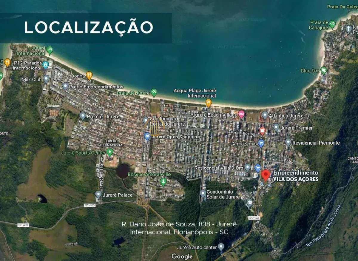 Apartamento à venda  Jurerê, com 2 quartos, 70,68m² - Fito Imóveis