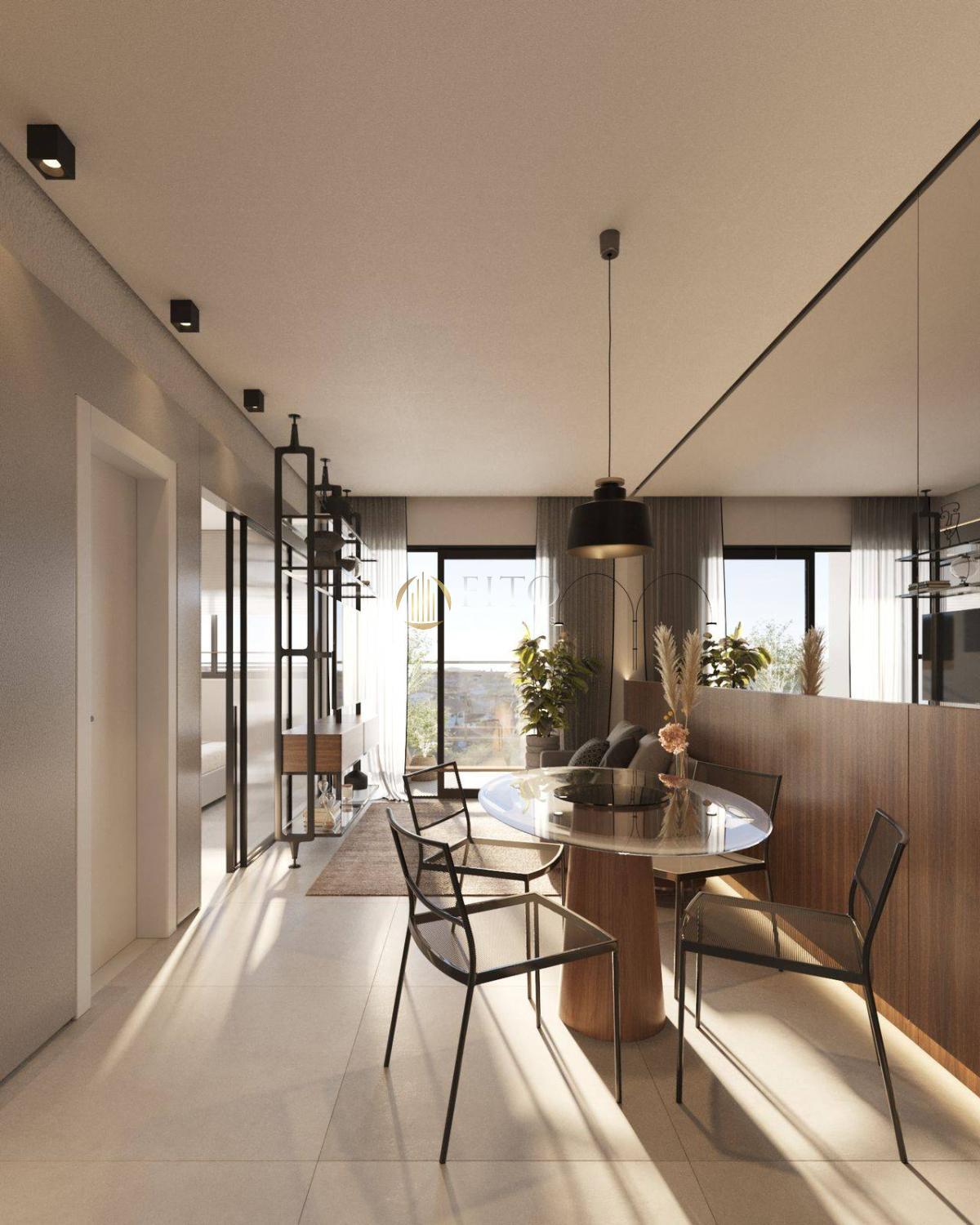 Apartamento à venda em Florianópolis, Cachoeira do Bom Jesus, com 1 quarto, 55,44m² - Fito Imóveis