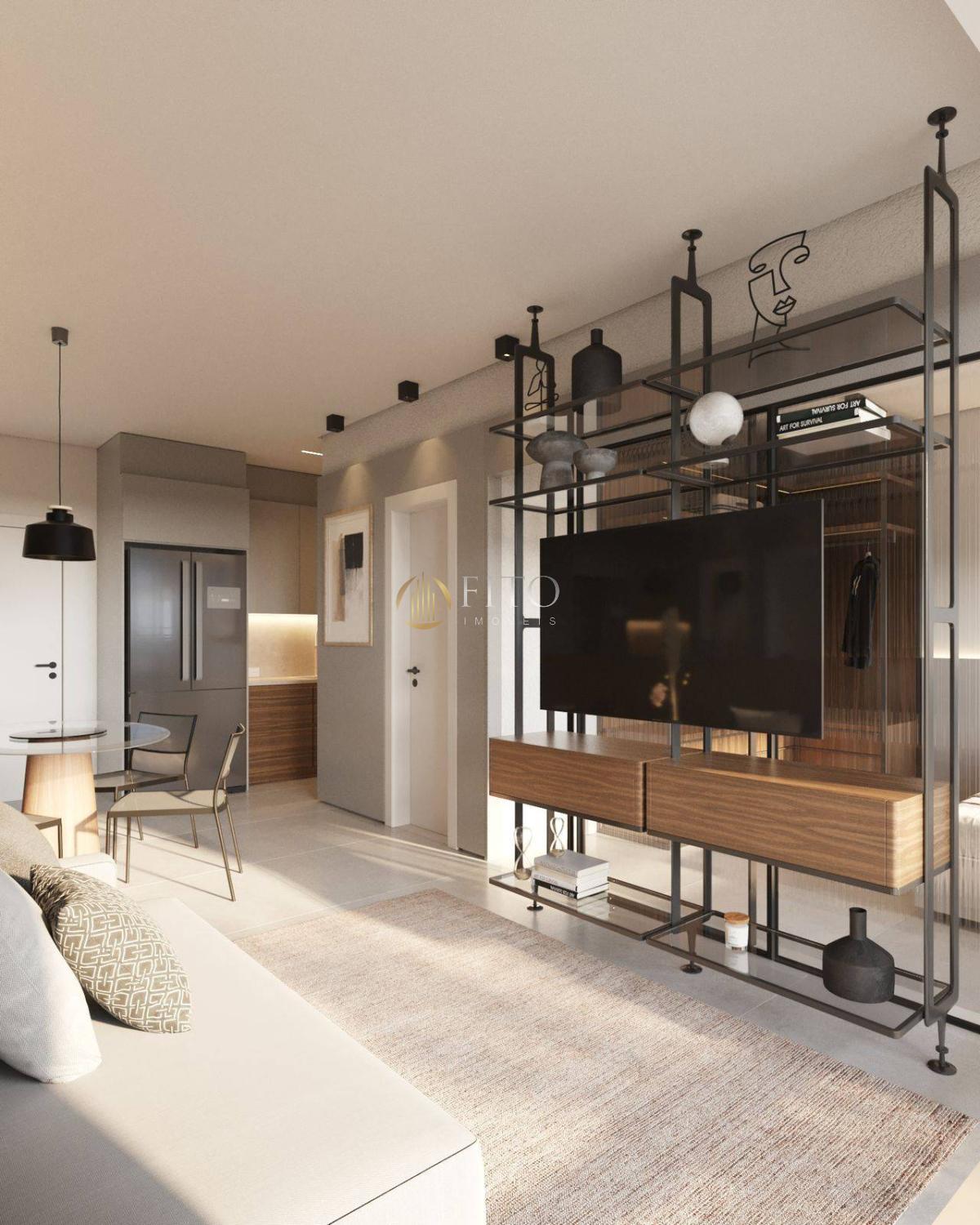 Apartamento à venda em Florianópolis, Cachoeira do Bom Jesus, com 1 quarto, 55,44m² - Fito Imóveis