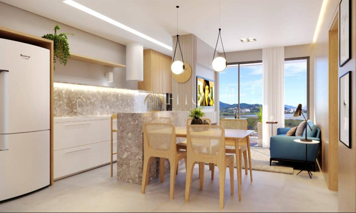 Apartamento à venda, no Jardim Cacupé Residence - Nova Senda,  em Florianópolis, Saco Grande, com 2 quartos, 64,02m² - Fito Imóveis