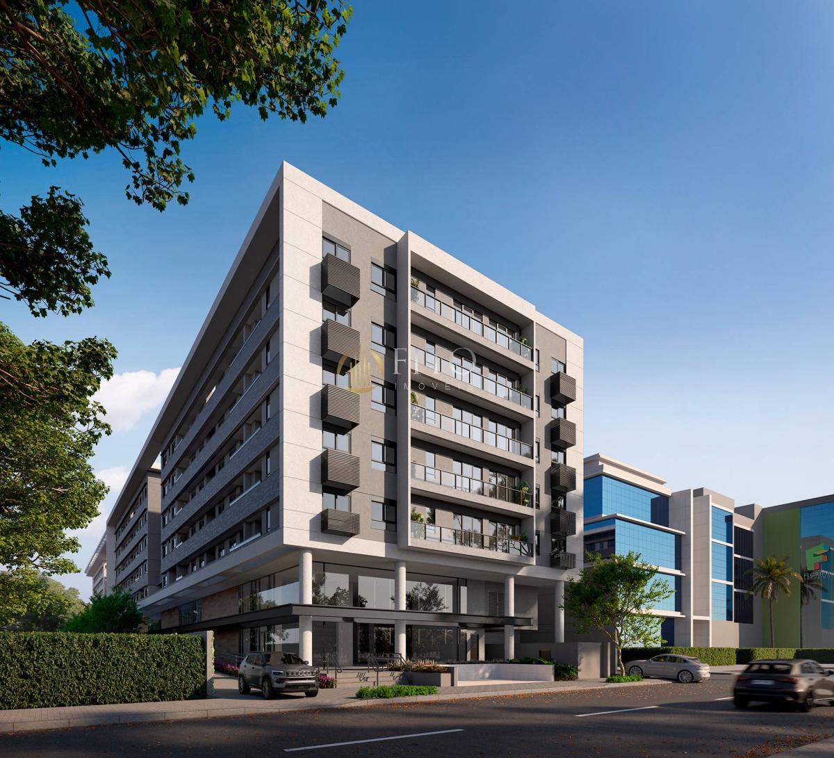 Apartamento com 2 quartos, 65,16m², à venda ao lado do FLORIPA SHOPPING - Fito Imóveis