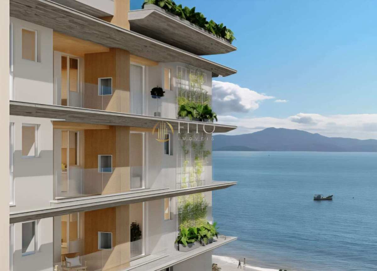 Apartamento  três suítes alto padrão a 40m da praia. - Fito Imóveis