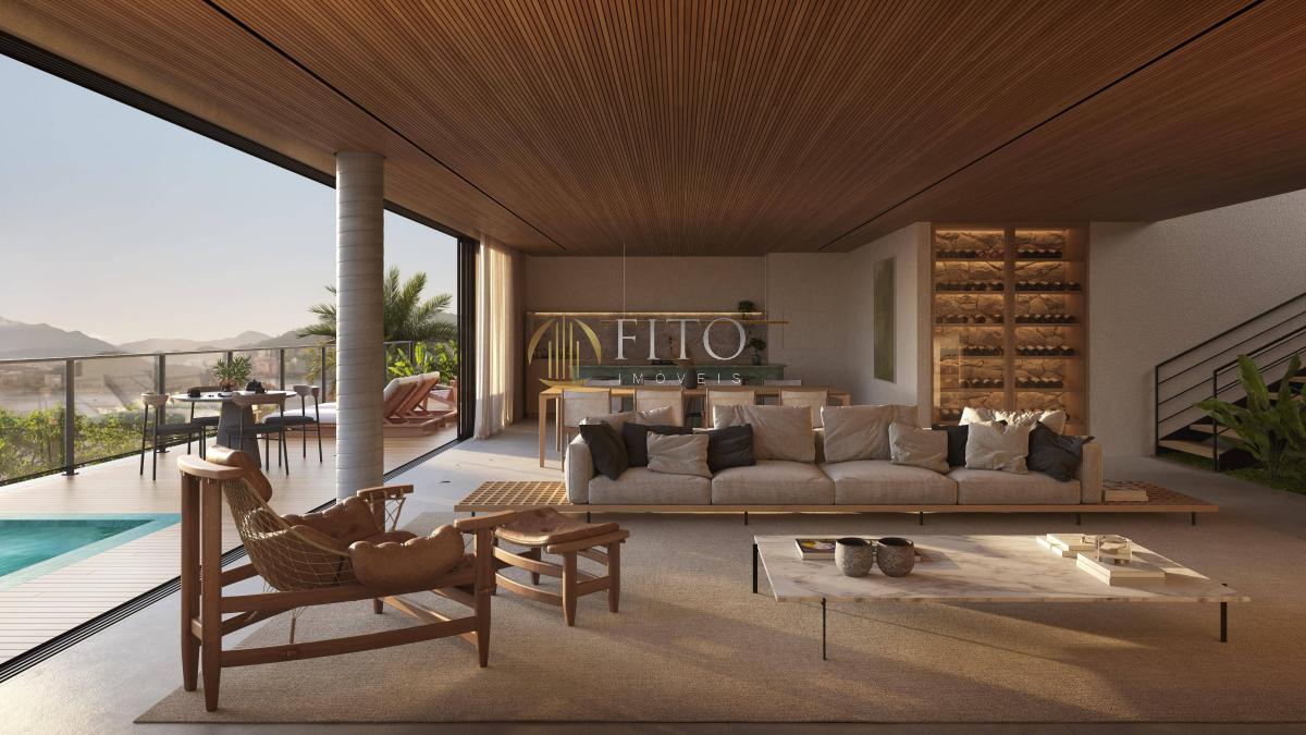 Casa de condomínio com 3 suítes, 326,27m², à venda em Florianópolis, Cacupé - Fito Imóveis