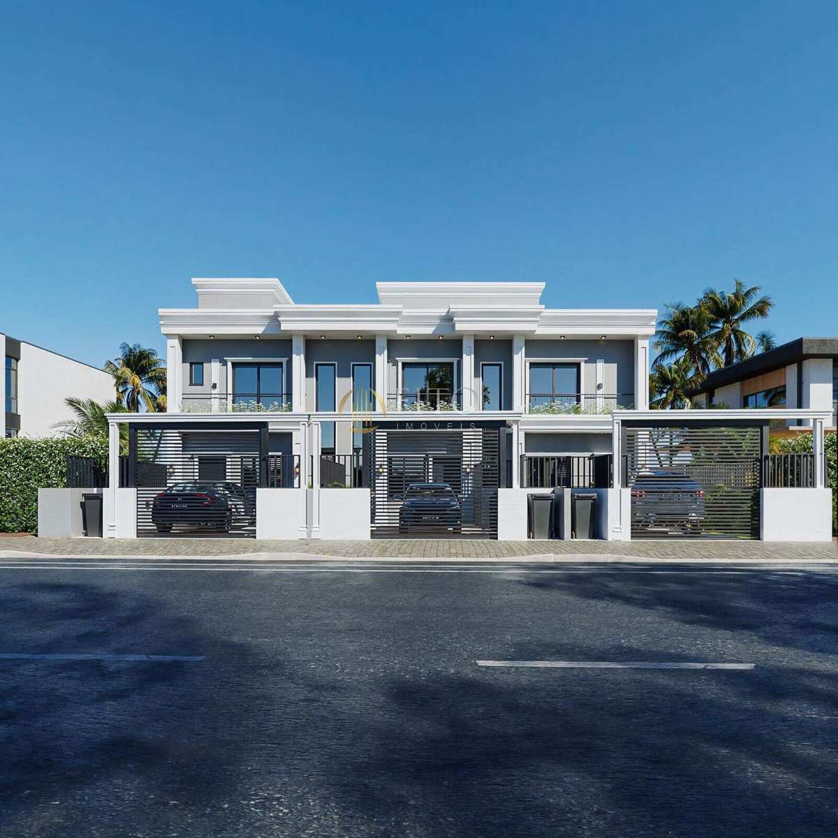 Casa geminada à venda em Florianópolis, Ingleses do Rio Vermelho, com 3 quartos, 120,00m² - Fito Imóveis