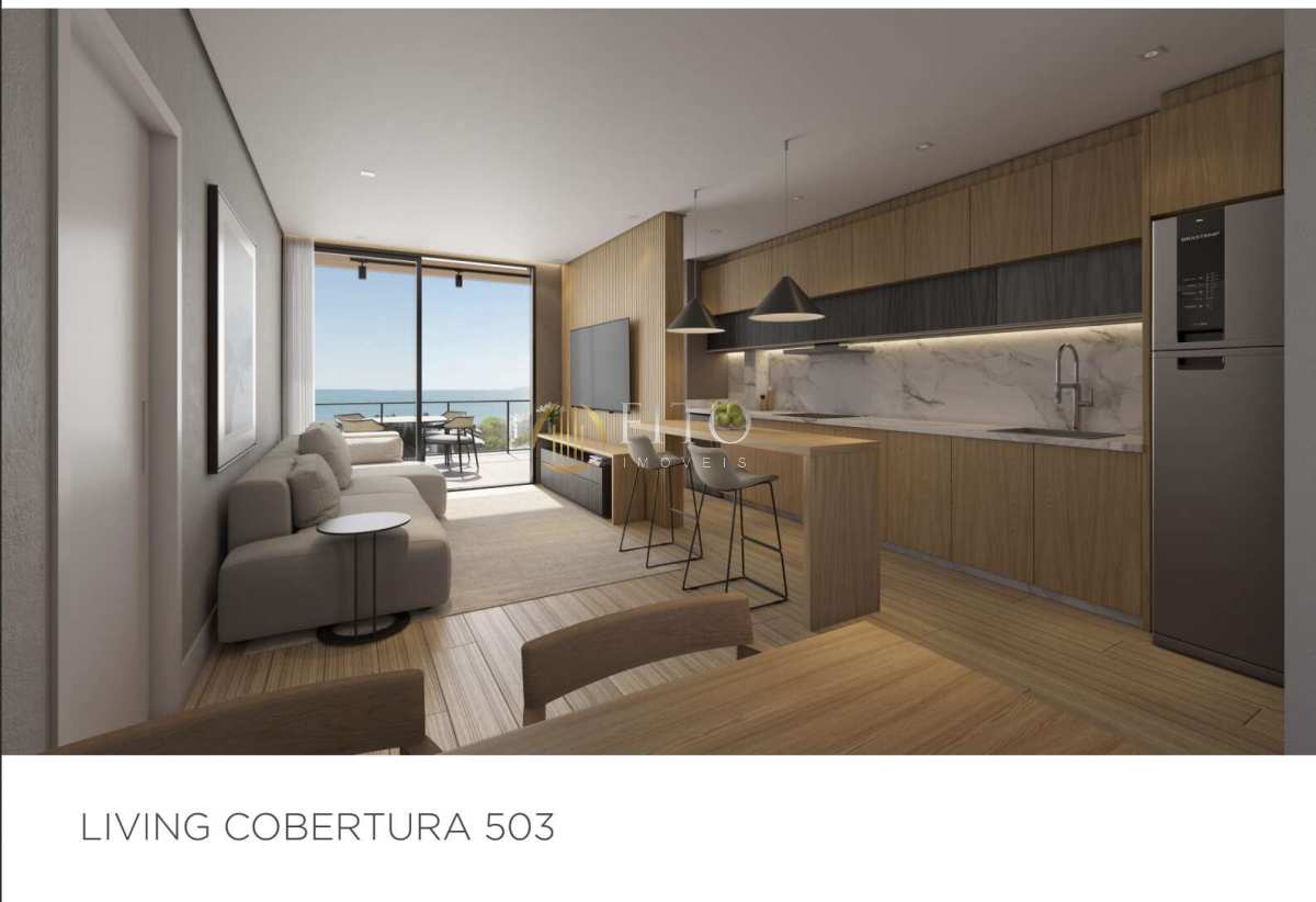 Cobertura à venda com vista mar, com 2 quartos, 105,90m², 200m do mar! - Fito Imóveis