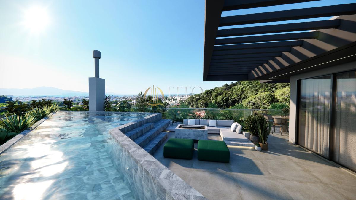 Cobertura à venda em Florianópolis, Jurerê, com 1 quarto, 65,66m² - Fito Imóveis