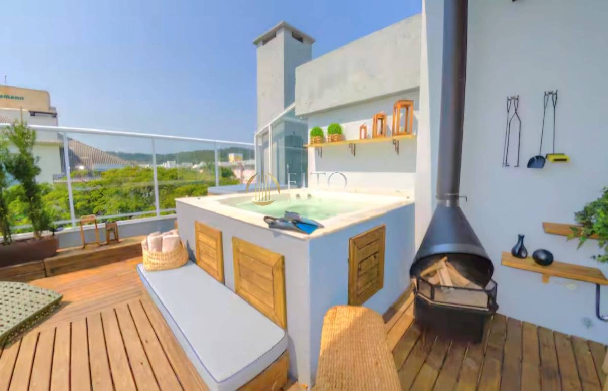 Cobertura à venda em Florianópolis, Jurerê Internacional, com 4 quartos, 310,00m² - Fito Imóveis
