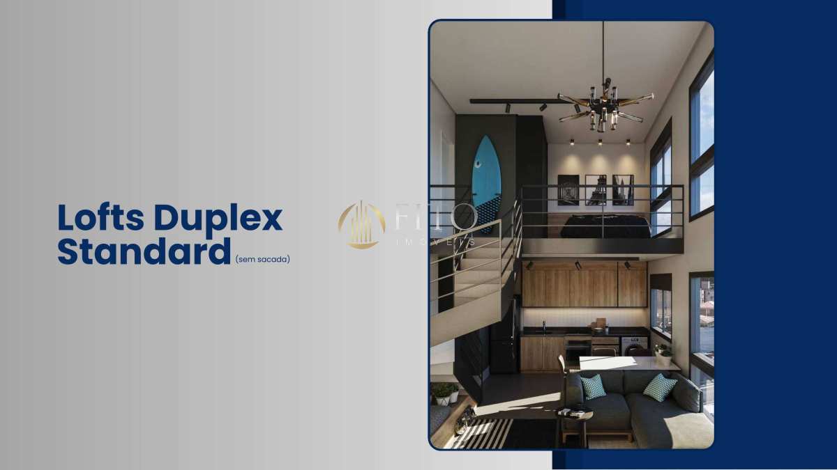 Loft à venda em Florianópolis, Jurerê, com 1 quarto, 42,20m² - Fito Imóveis