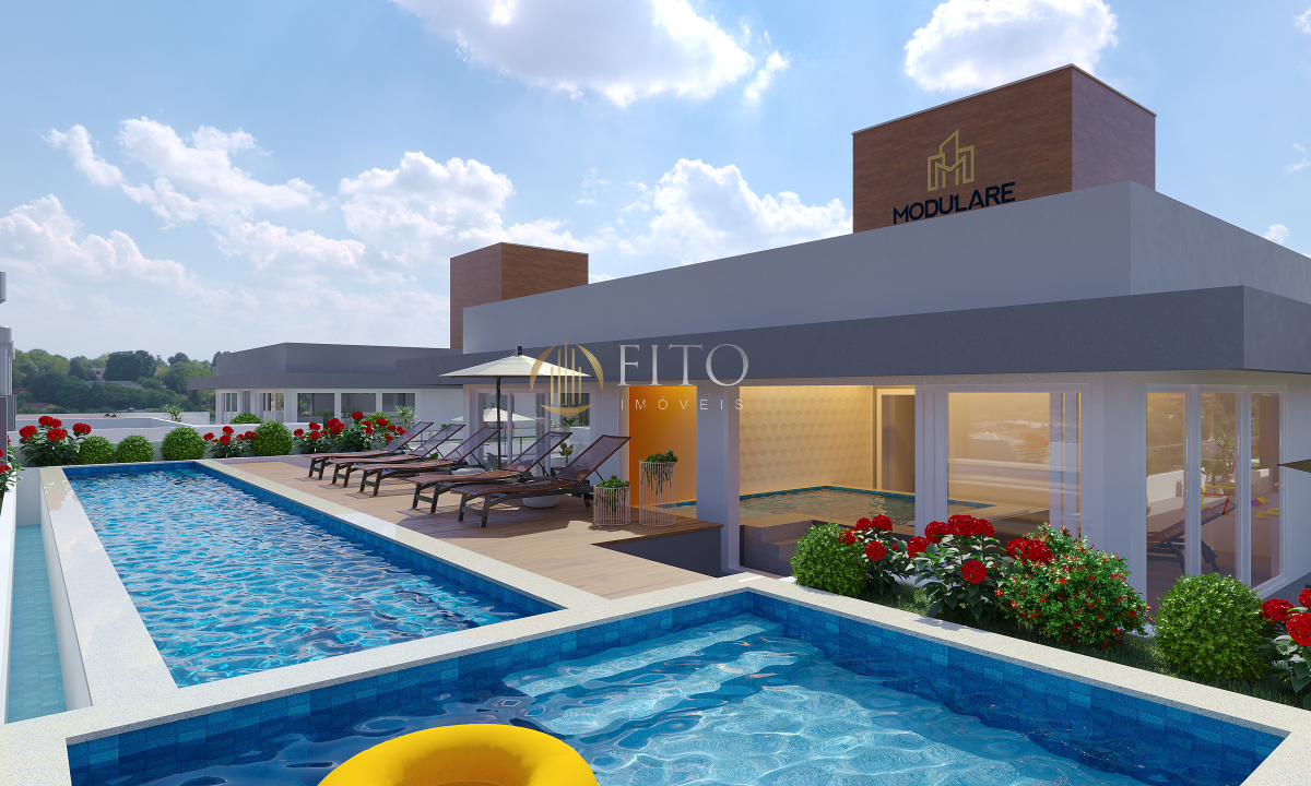 Apartamento à venda em Florianópolis, Cachoeira do Bom Jesus, com 2 quartos, 50,75m² - Fito Imóveis