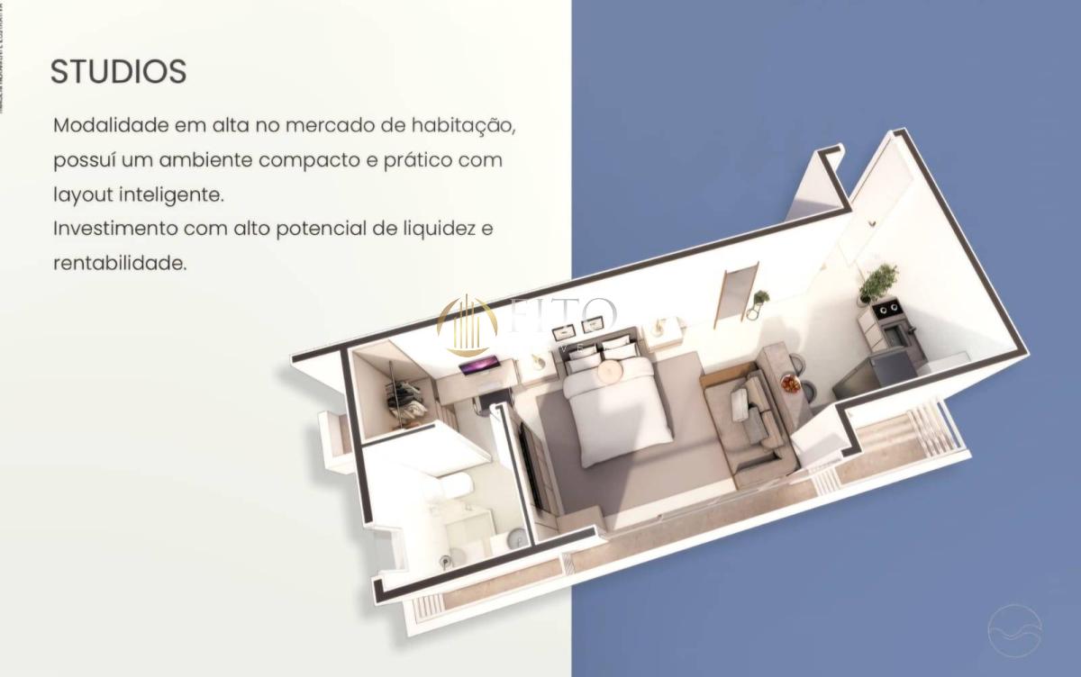 Studios à venda em Canajurê, investimento via SPE! - Fito Imóveis