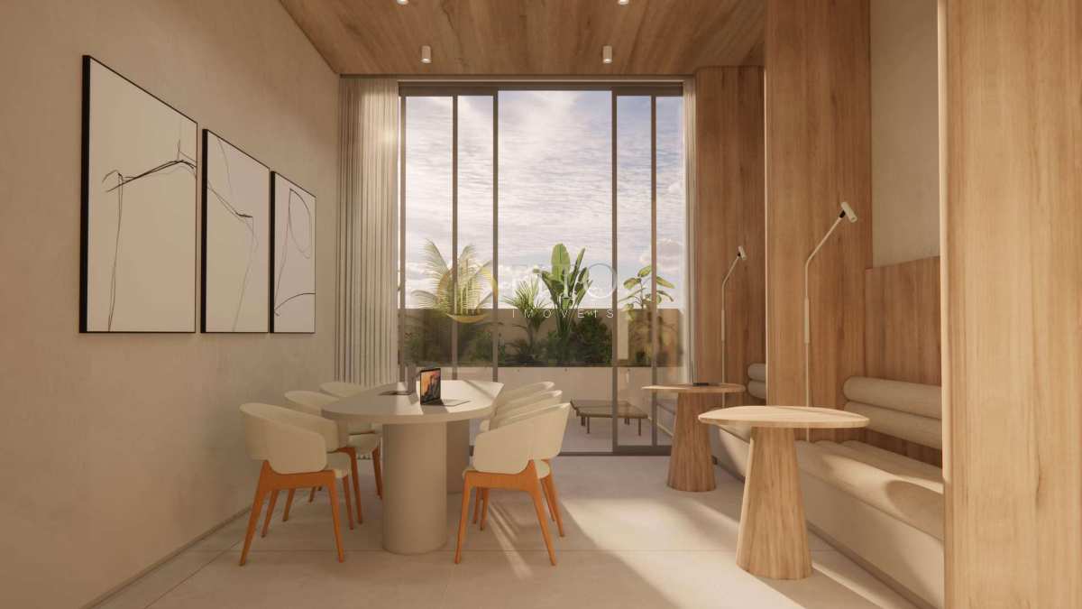 Studio Garden em Jurerê, com 43,53m², 650m do mar - Estruturado via SPE! - Fito Imóveis